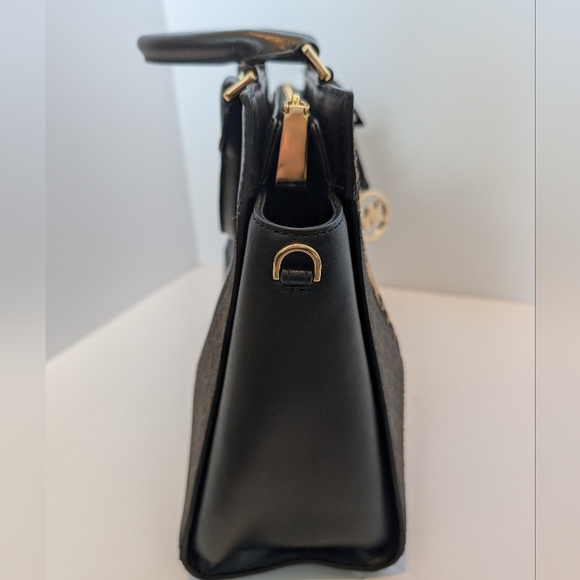Michael Kors Prism Large Animal-Print Calf Hair and Leather Satchel NWT